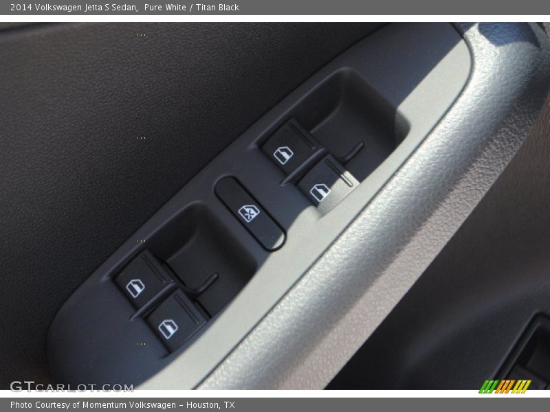 Pure White / Titan Black 2014 Volkswagen Jetta S Sedan