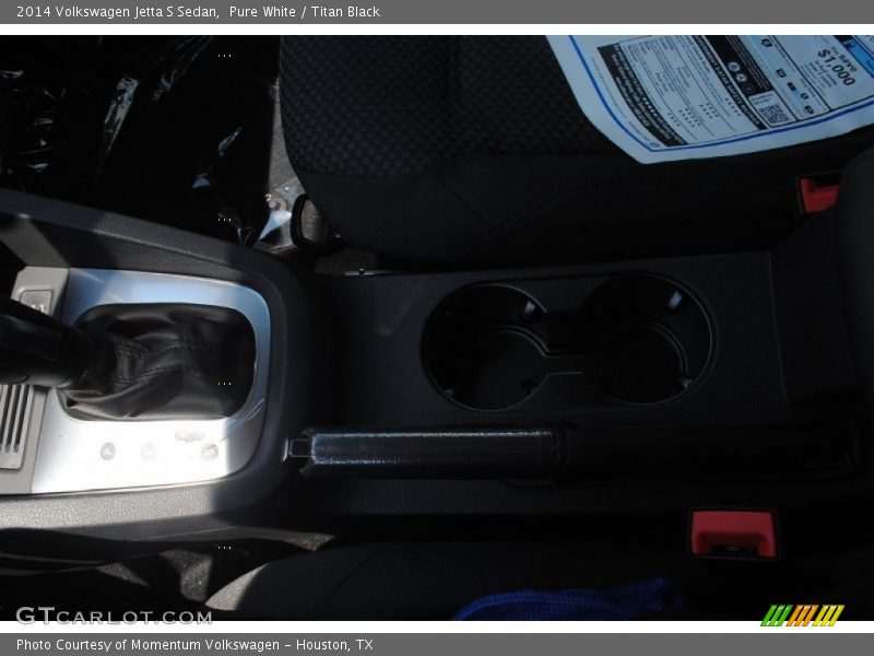 Pure White / Titan Black 2014 Volkswagen Jetta S Sedan
