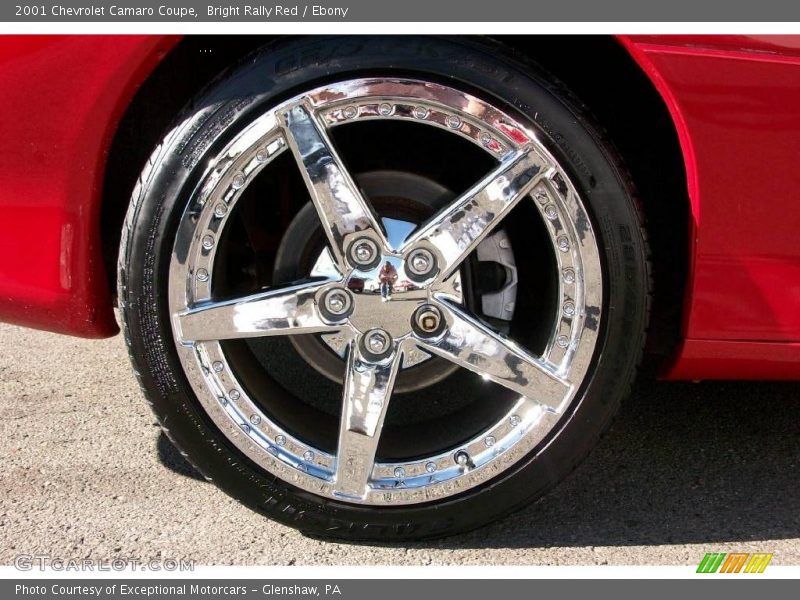 Bright Rally Red / Ebony 2001 Chevrolet Camaro Coupe