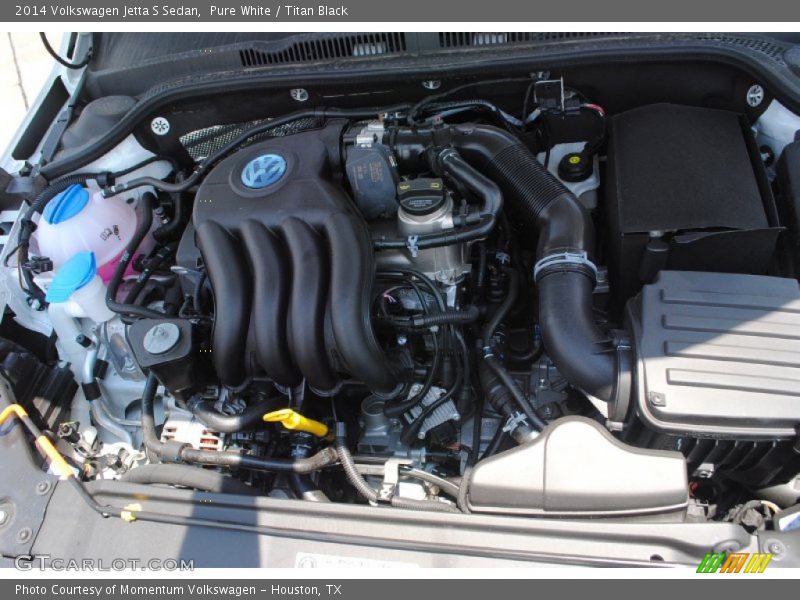 Pure White / Titan Black 2014 Volkswagen Jetta S Sedan