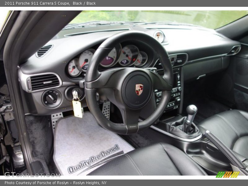 Black / Black 2011 Porsche 911 Carrera S Coupe