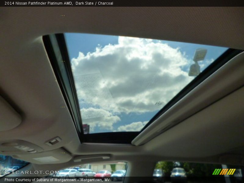 Dark Slate / Charcoal 2014 Nissan Pathfinder Platinum AWD