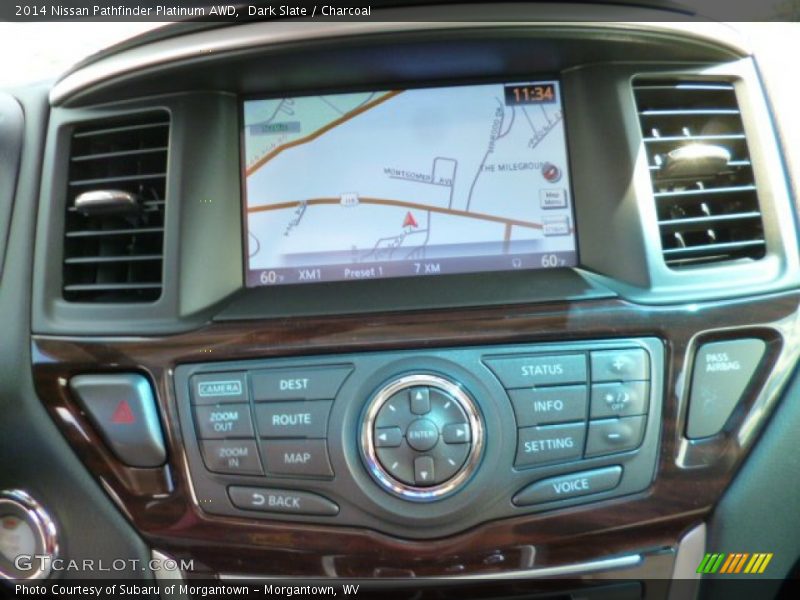 Dark Slate / Charcoal 2014 Nissan Pathfinder Platinum AWD