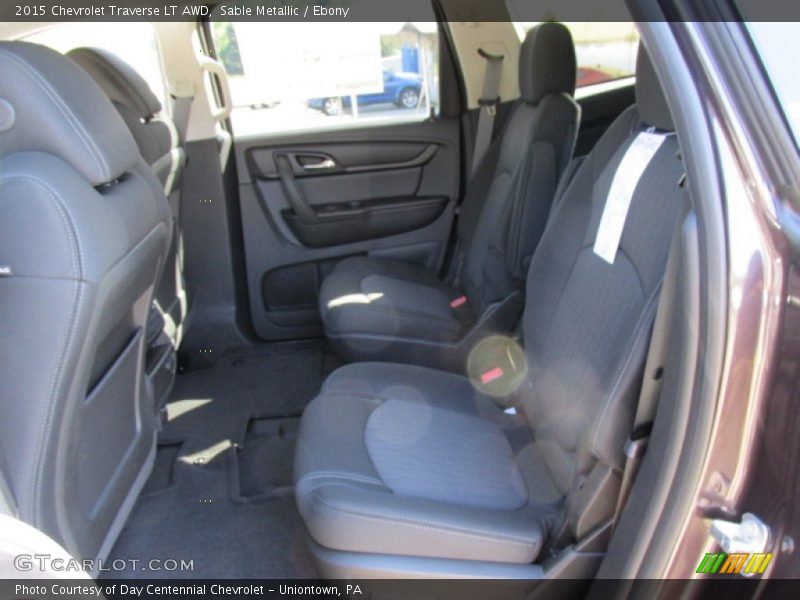 Sable Metallic / Ebony 2015 Chevrolet Traverse LT AWD