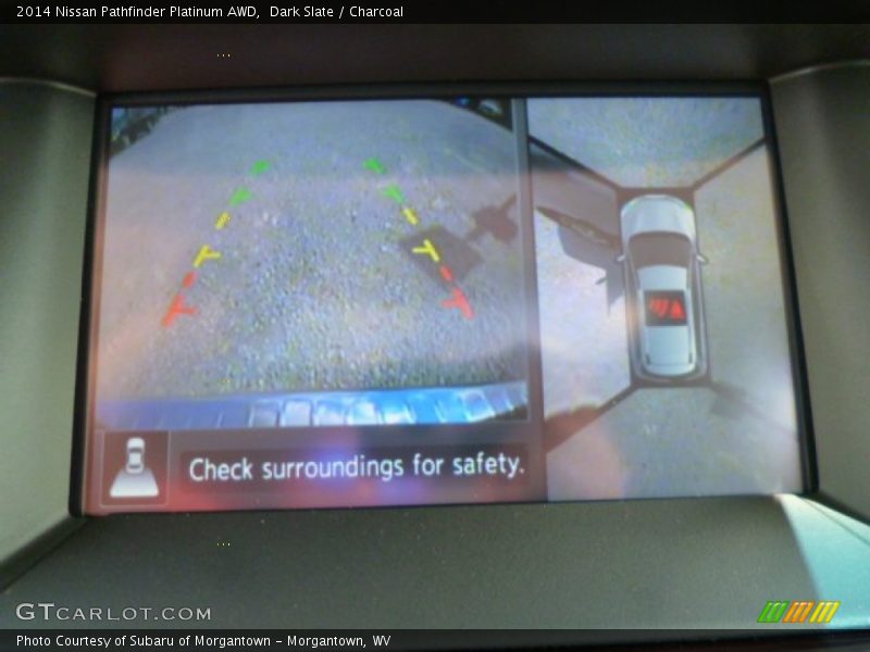 Dark Slate / Charcoal 2014 Nissan Pathfinder Platinum AWD