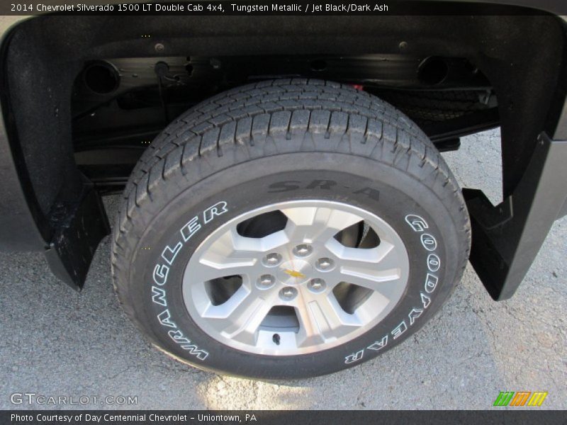 Tungsten Metallic / Jet Black/Dark Ash 2014 Chevrolet Silverado 1500 LT Double Cab 4x4