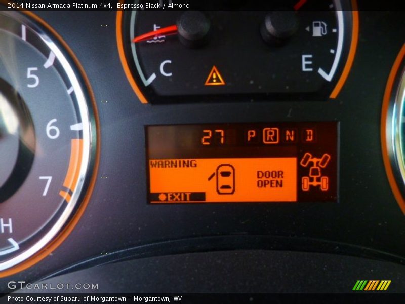 Espresso Black / Almond 2014 Nissan Armada Platinum 4x4
