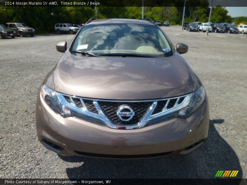 Tinted Bronze / Beige 2014 Nissan Murano SV AWD