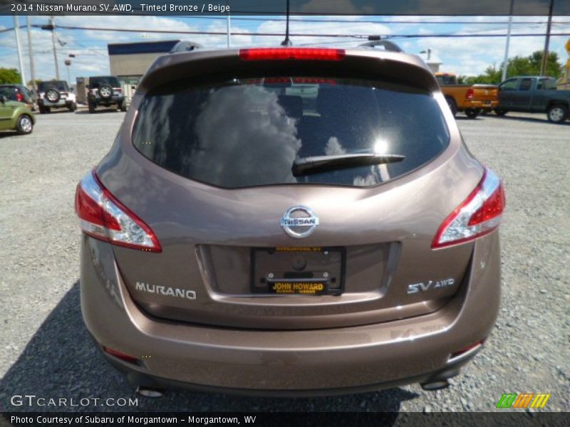 Tinted Bronze / Beige 2014 Nissan Murano SV AWD