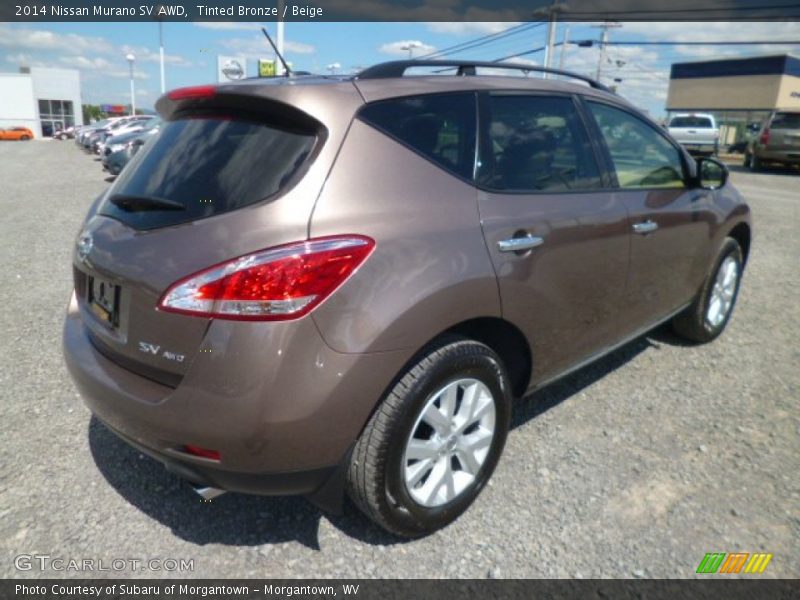 Tinted Bronze / Beige 2014 Nissan Murano SV AWD