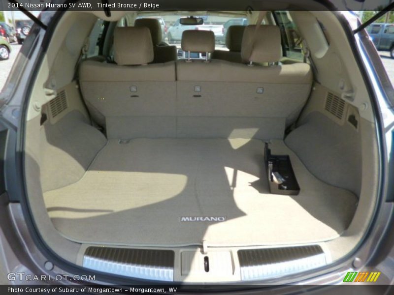 Tinted Bronze / Beige 2014 Nissan Murano SV AWD