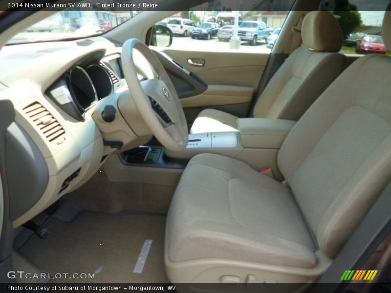 Tinted Bronze / Beige 2014 Nissan Murano SV AWD