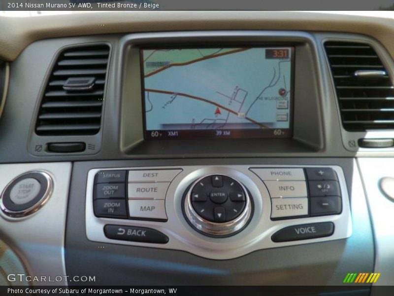 Navigation of 2014 Murano SV AWD