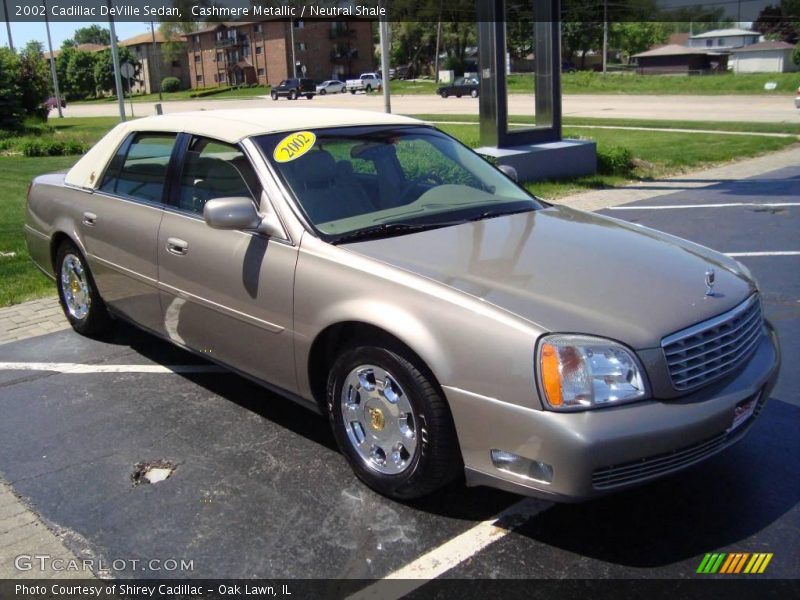 Cashmere Metallic / Neutral Shale 2002 Cadillac DeVille Sedan