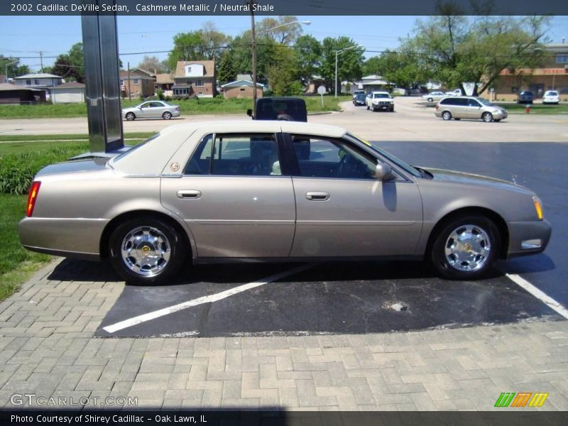Cashmere Metallic / Neutral Shale 2002 Cadillac DeVille Sedan