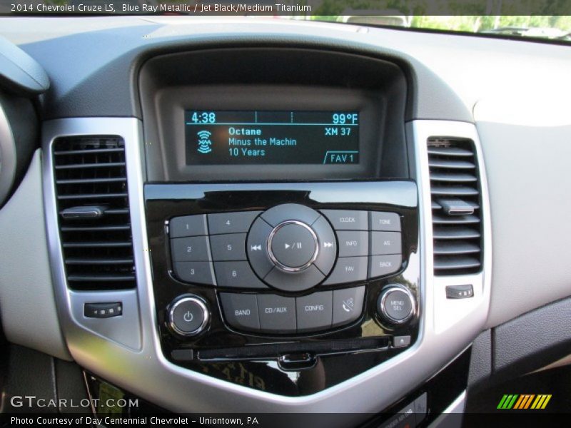 Blue Ray Metallic / Jet Black/Medium Titanium 2014 Chevrolet Cruze LS