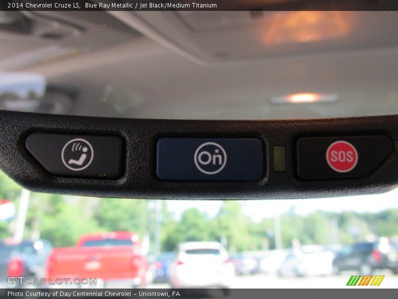 Blue Ray Metallic / Jet Black/Medium Titanium 2014 Chevrolet Cruze LS