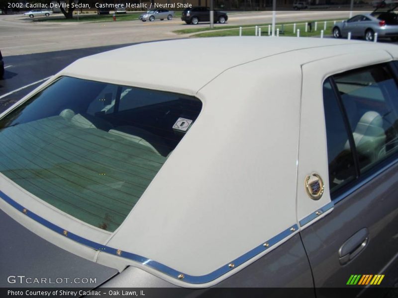 Cashmere Metallic / Neutral Shale 2002 Cadillac DeVille Sedan
