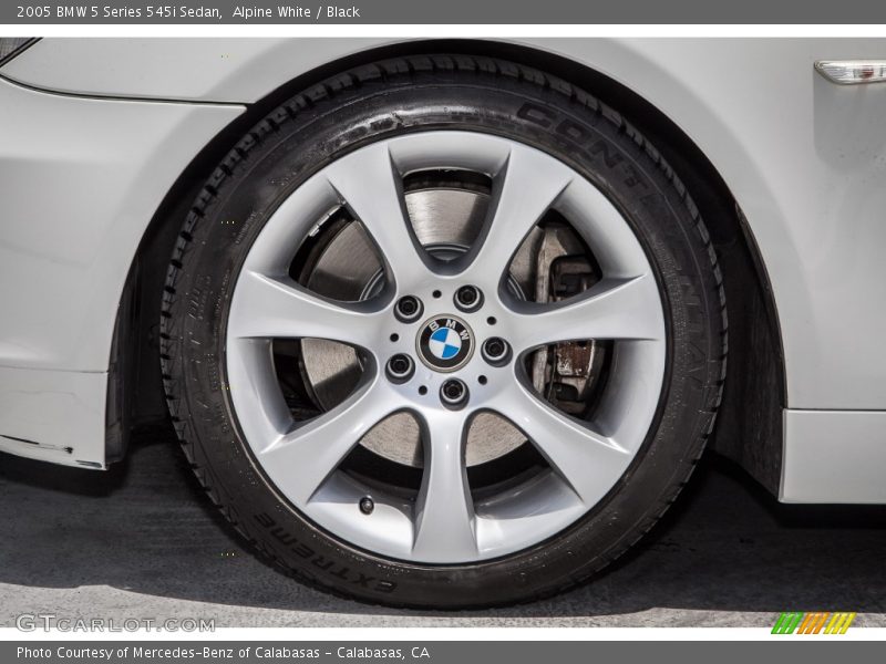  2005 5 Series 545i Sedan Wheel
