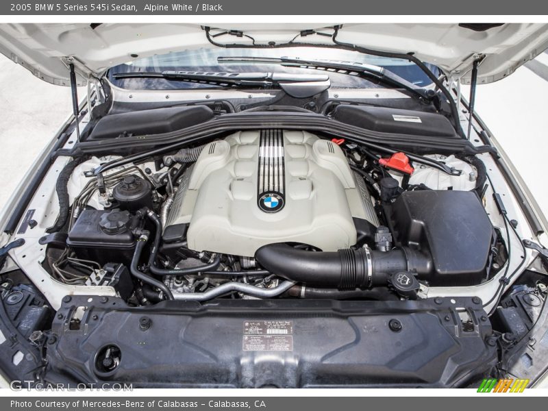  2005 5 Series 545i Sedan Engine - 4.4L DOHC 32V V8