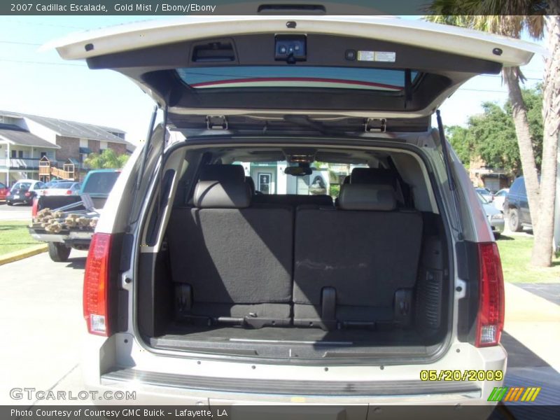Gold Mist / Ebony/Ebony 2007 Cadillac Escalade