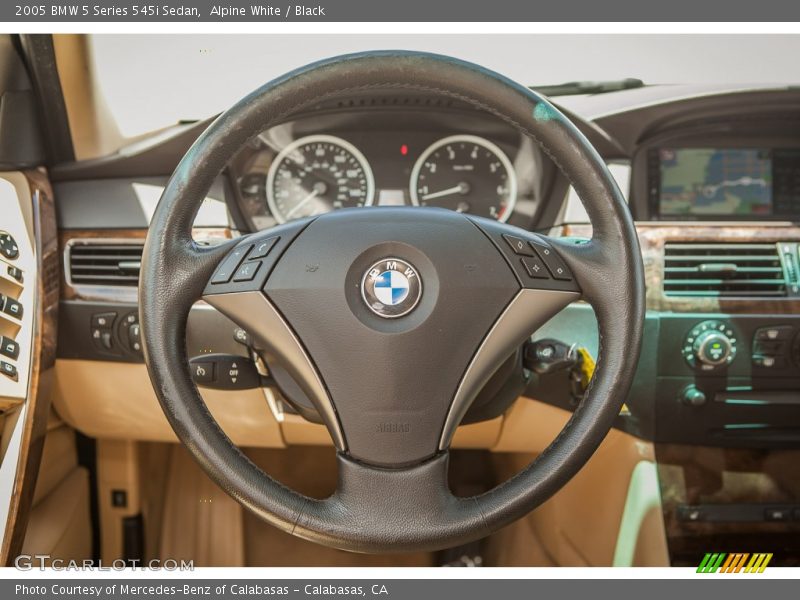  2005 5 Series 545i Sedan Steering Wheel