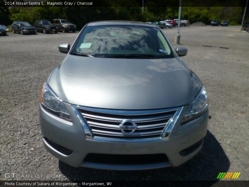 Magnetic Gray / Charcoal 2014 Nissan Sentra S
