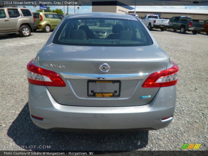 Magnetic Gray / Charcoal 2014 Nissan Sentra S