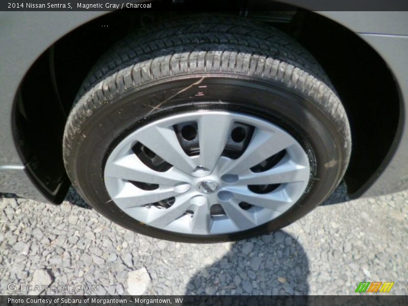 Magnetic Gray / Charcoal 2014 Nissan Sentra S