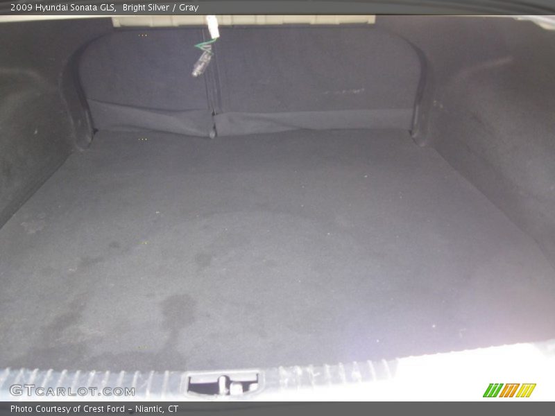 Bright Silver / Gray 2009 Hyundai Sonata GLS