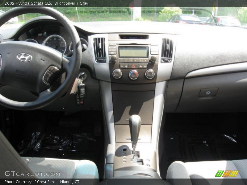 Bright Silver / Gray 2009 Hyundai Sonata GLS