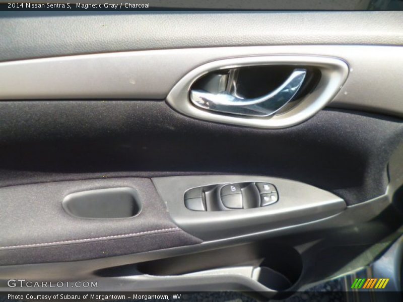 Magnetic Gray / Charcoal 2014 Nissan Sentra S