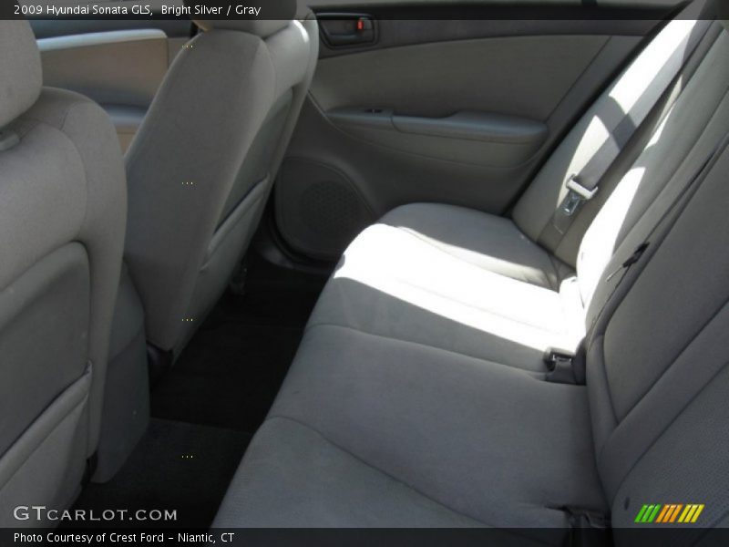 Bright Silver / Gray 2009 Hyundai Sonata GLS