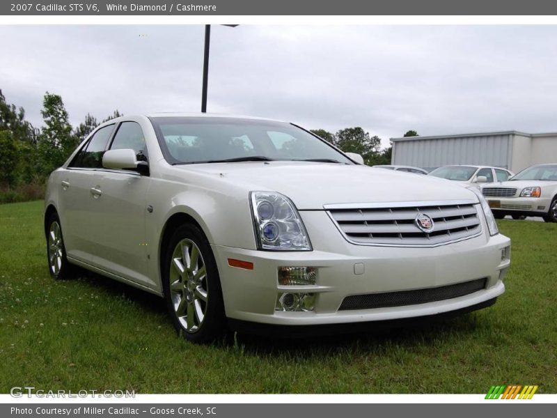 White Diamond / Cashmere 2007 Cadillac STS V6