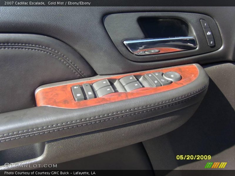 Gold Mist / Ebony/Ebony 2007 Cadillac Escalade