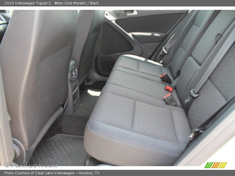 White Gold Metallic / Black 2014 Volkswagen Tiguan S