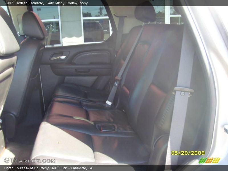 Gold Mist / Ebony/Ebony 2007 Cadillac Escalade