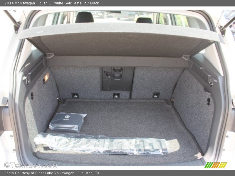 White Gold Metallic / Black 2014 Volkswagen Tiguan S