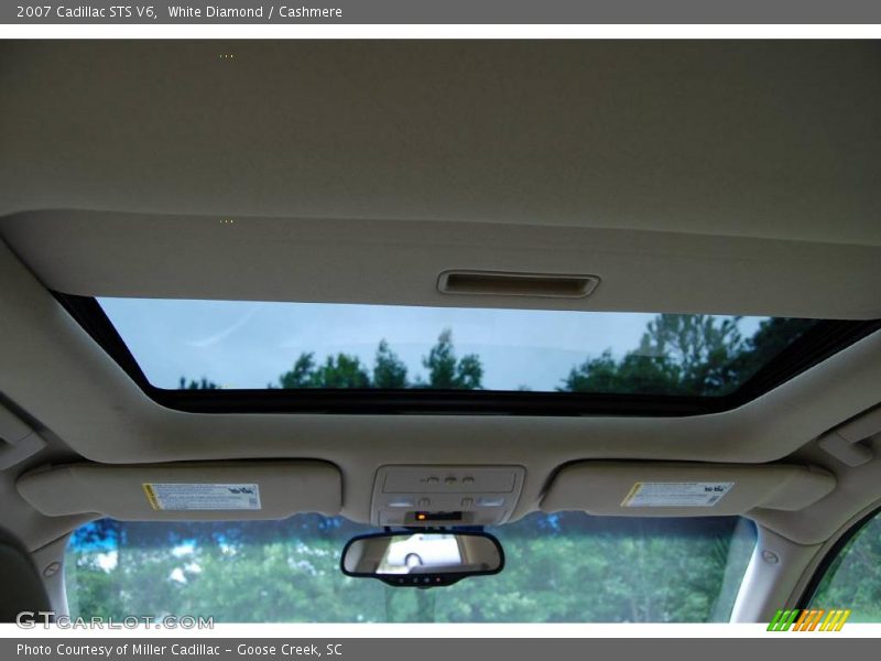 White Diamond / Cashmere 2007 Cadillac STS V6
