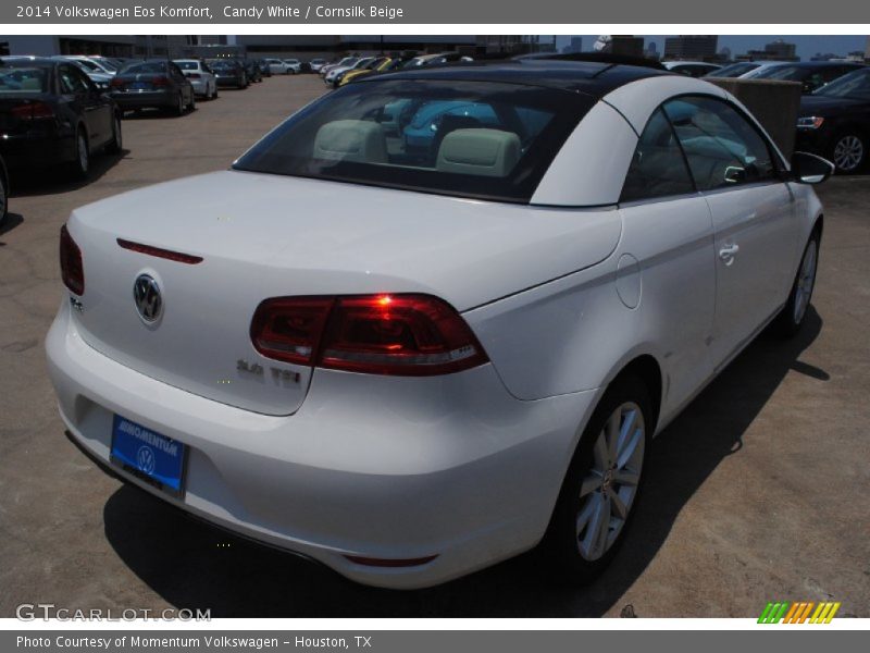 Candy White / Cornsilk Beige 2014 Volkswagen Eos Komfort