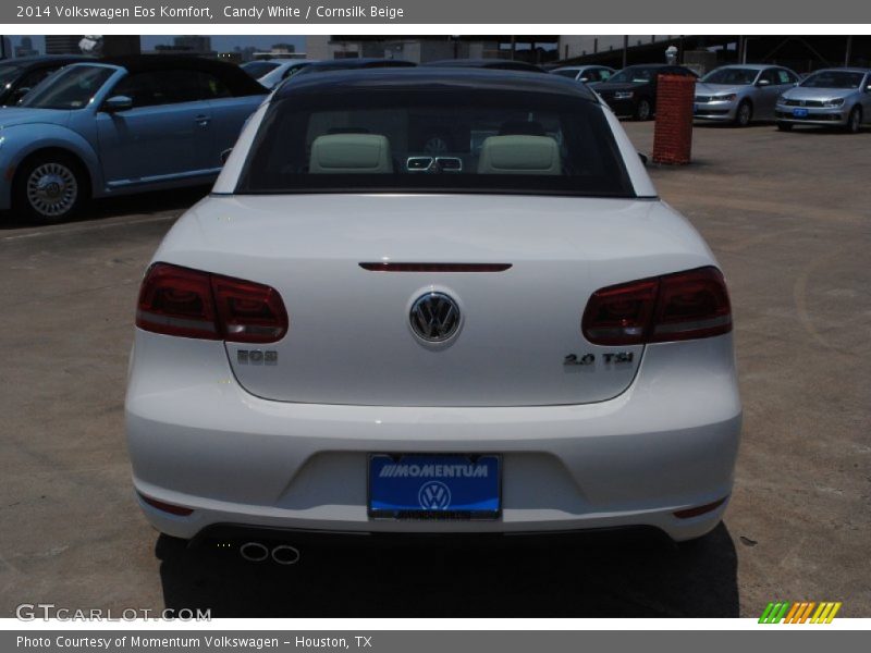 Candy White / Cornsilk Beige 2014 Volkswagen Eos Komfort