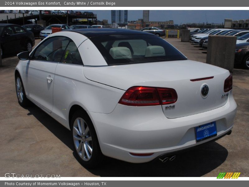 Candy White / Cornsilk Beige 2014 Volkswagen Eos Komfort