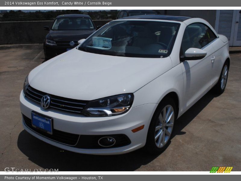Candy White / Cornsilk Beige 2014 Volkswagen Eos Komfort