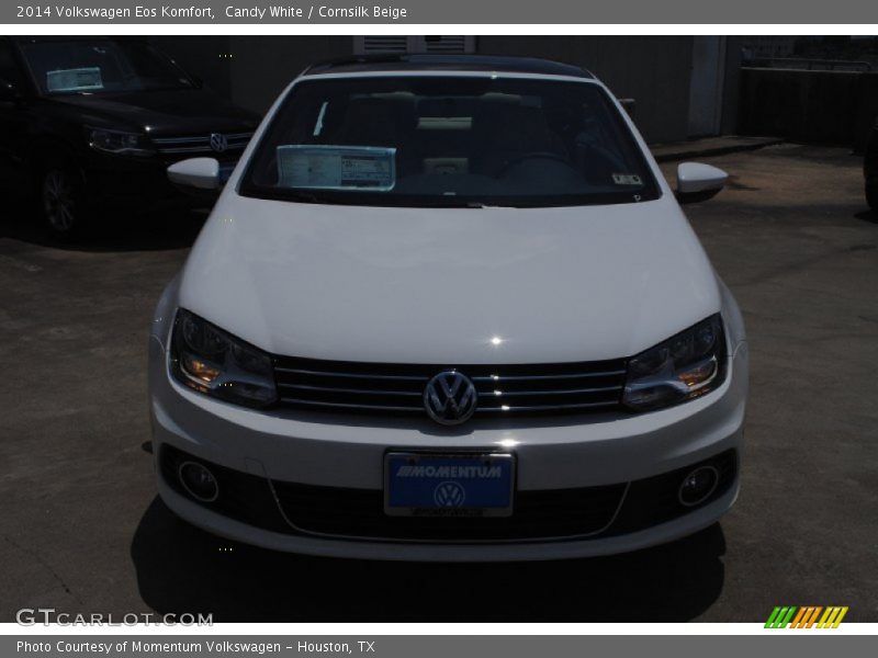 Candy White / Cornsilk Beige 2014 Volkswagen Eos Komfort