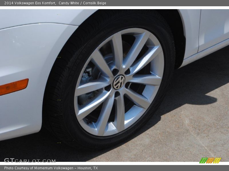 Candy White / Cornsilk Beige 2014 Volkswagen Eos Komfort