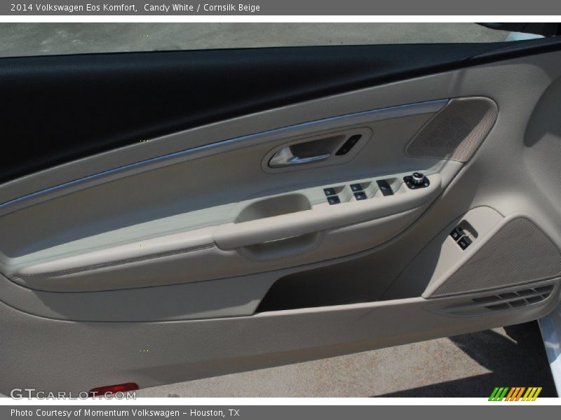 Candy White / Cornsilk Beige 2014 Volkswagen Eos Komfort