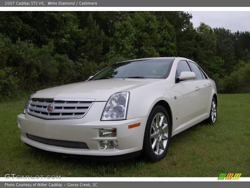 White Diamond / Cashmere 2007 Cadillac STS V6