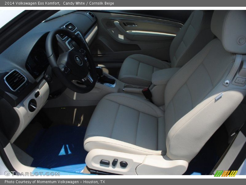 Candy White / Cornsilk Beige 2014 Volkswagen Eos Komfort