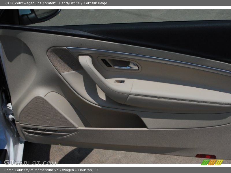 Candy White / Cornsilk Beige 2014 Volkswagen Eos Komfort