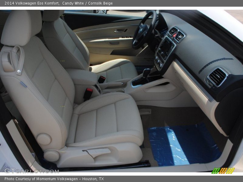 Candy White / Cornsilk Beige 2014 Volkswagen Eos Komfort
